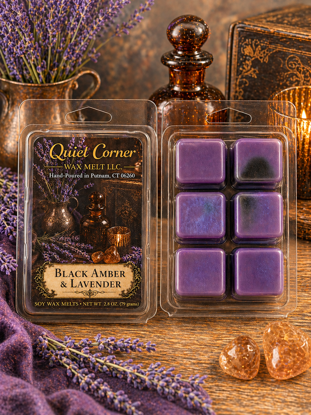Black Amber & Lavender