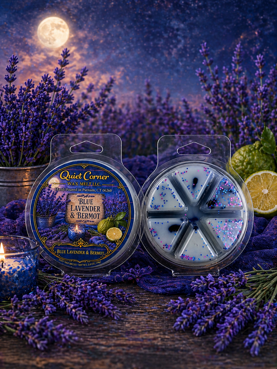 Blue Lavender & Bermot