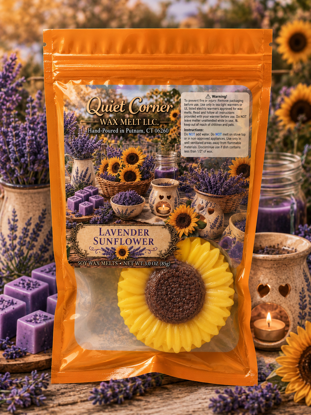 Lavender Sunflower