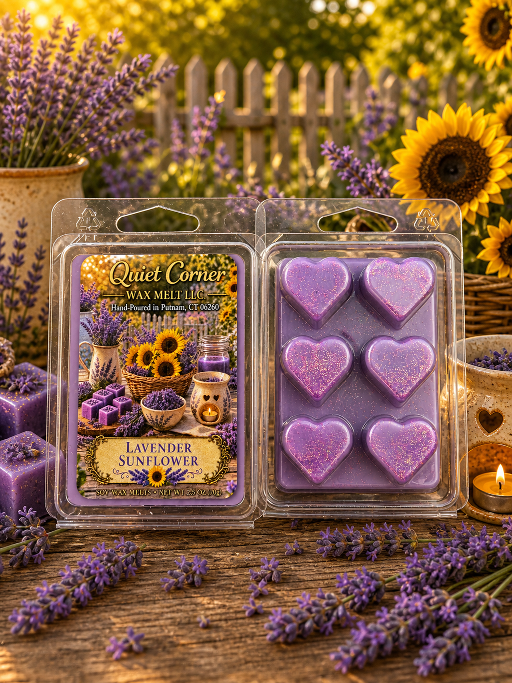 Lavender Sunflower